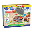 Modelo Mac Toys Veselá modelína burger 4x56g