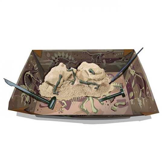 4M mac toys 4M Dinosauří kostra - velociraptor