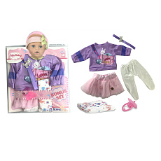 Plejo Mac Toys Šaty na panenku 40-43cm