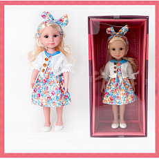 PLEJO Panenka s blonďatými vlásky 38 cm PLEJO Panenka s blonďatými vlásky 38 cm