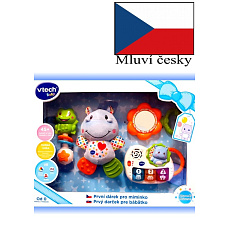 Vtech První dárek pro miminko (CZ) - modrý Vtech První dárek pro miminko (CZ) - modrý