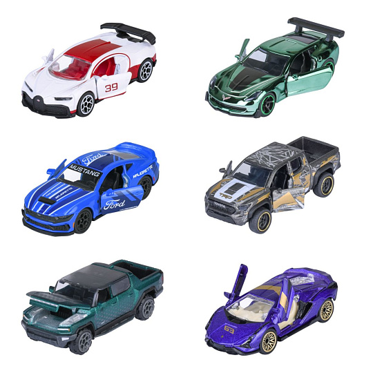 Majorette Autíčko Deluxe Cars, 6 druhů