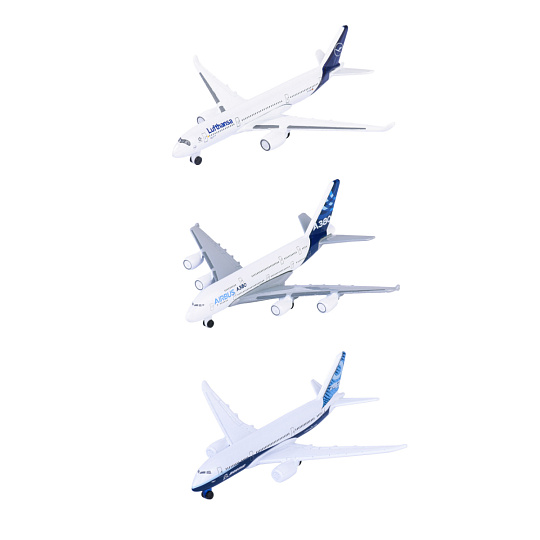 Majorette Letadlo kovové 11 cm, 3 druhy