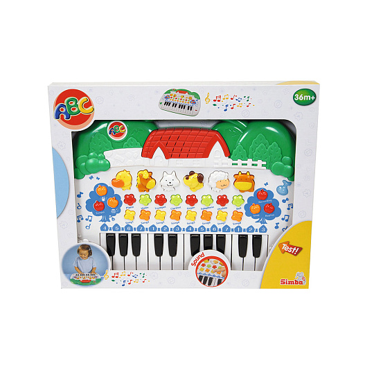 Simba ABC SIMBA Piáno se zvířátky Simba ABC SIMBA Piáno se zvířátky