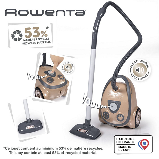 Smoby Vysavač Rowenta Vacuum, na baterie Smoby Vysavač Rowenta Vacuum, na baterie