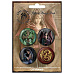 Placka set - Anne Stokes - Dragons - 4x38mm