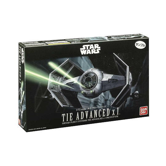 Revell Plastic ModelKit BANDAI Star Wars 01214 - TIE Advanced (1:72) Revell Plastic ModelKit BANDAI Star Wars 01214 - TIE Advanced (1:72)
