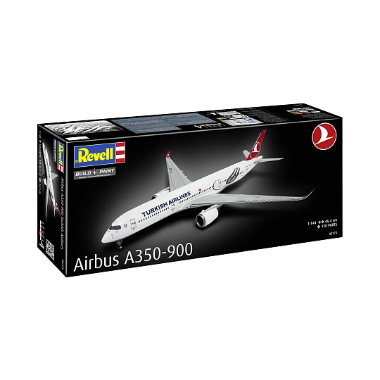 Revell Plastic ModelKit letadlo 03773 - Airbus A350-900 "Turkish Airlines" (1:144) Revell Plastic ModelKit letadlo 03773 - Airbus A350-900 "Turkish Airlines" (1:144)