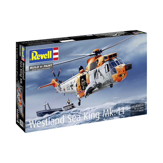 Revell Plastic ModelKit vrtulník 03785 - Westland Sea King Mk. 41 (1:72) Revell Plastic ModelKit vrtulník 03785 - Westland Sea King Mk. 41 (1:72)