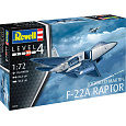 Revell Plastic ModelKit letadlo 03858 - Lockheed Martin F-22A Raptor (1:72)