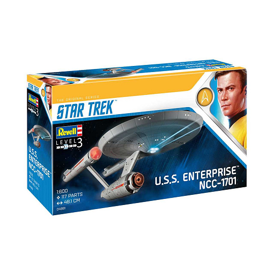 Revell Plastic ModelKit Star Trek 04991 - U.S.S. Enterprise NCC-1701 (TOS) (1:600) Revell Plastic ModelKit Star Trek 04991 - U.S.S. Enterprise NCC-1701 (TOS) (1:600)
