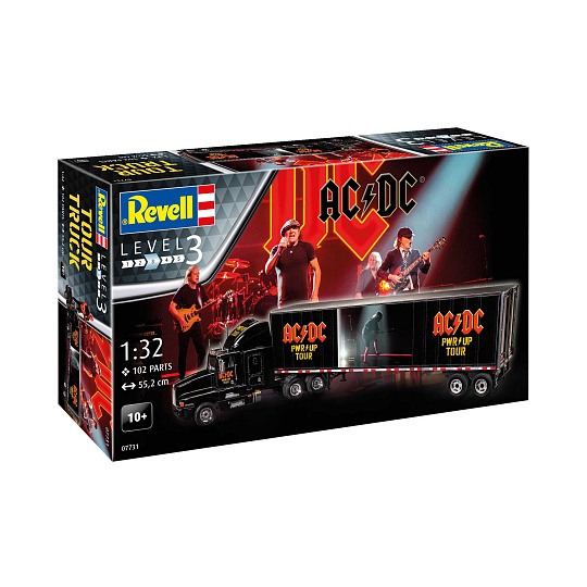 Revell Plastic ModelKit truck 07731 - AC/DC Tour Truck "Power Up" (1:32) Revell Plastic ModelKit truck 07731 - AC/DC Tour Truck "Power Up" (1:32)