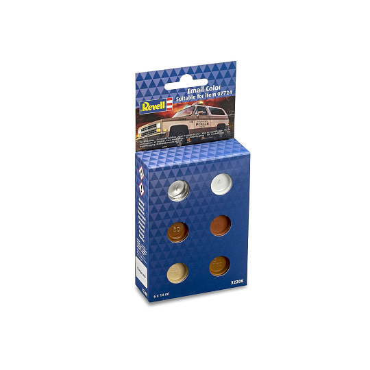 Revell Sada barev Email Color 32208 - "Stranger Things" 1985 Chevrolet K5 (6 x 14ml) Revell Sada barev Email Color 32208 - "Stranger Things" 1985 Chevrolet K5 (6 x 14ml)