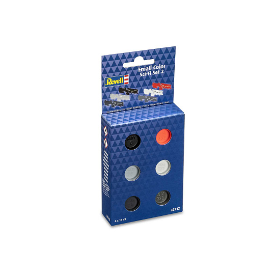 Revell Sada barev Email Color 32212 - Sci-Fi Set 2 (6 x 14ml) Revell Sada barev Email Color 32212 - Sci-Fi Set 2 (6 x 14ml)