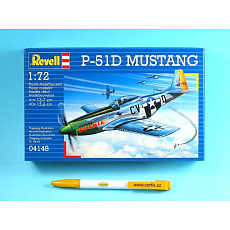 Revell Plastic ModelKit letadlo 04148 - P-51D MUSTANG (1:72) Revell Plastic ModelKit letadlo 04148 - P-51D MUSTANG (1:72)