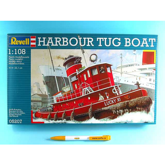 Revell Plastic ModelKit loď 05207 - Harbour Tug Boat (1:108) Revell Plastic ModelKit loď 05207 - Harbour Tug Boat (1:108)