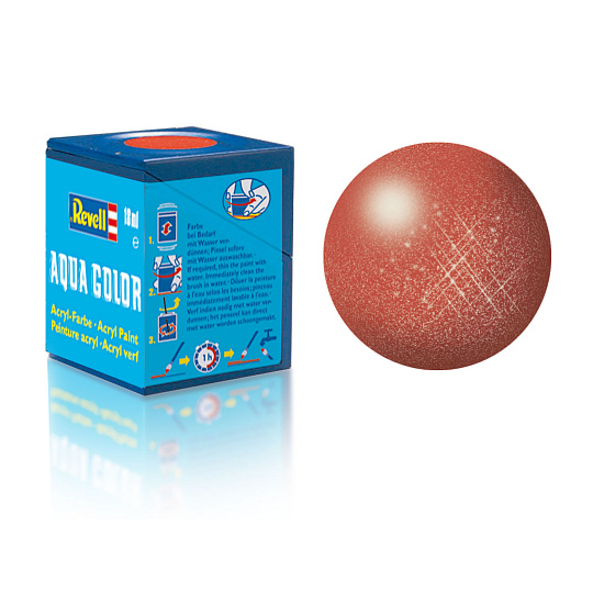 Revell Barva Revell akrylová - 36195: metalická bronzová (bronze metallic) Revell Barva Revell akrylová - 36195: metalická bronzová (bronze metallic)