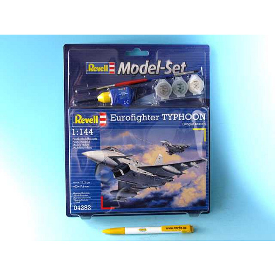 Revell ModelSet letadlo 64282 - Eurofighter Typhoon (1:144)