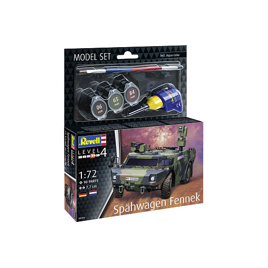 Revell ModelSet military 63356 - Spähwagen Fennek (1:72)