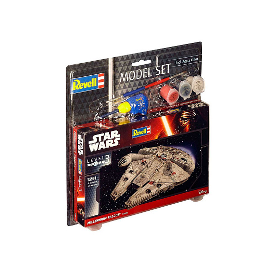 Revell ModelSet Star Wars 63600 - Millennium Falcon (1:241) Revell ModelSet Star Wars 63600 - Millennium Falcon (1:241)