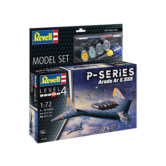 Revell ModelSet letadlo 63790 - Arado Ar E.555 - P-Series (1:72)