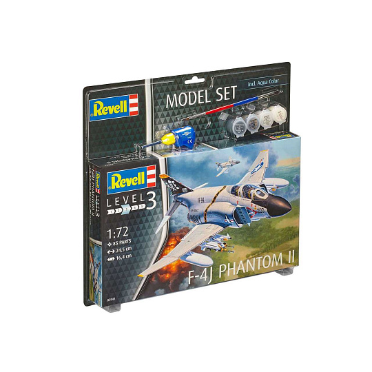 Revell ModelSet letadlo 63941 - F-4J Phantom II (1:72)