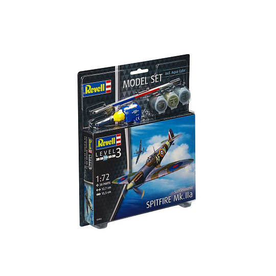 Revell ModelSet letadlo 63953 - Spitfire Mk. IIa (1:72) Revell ModelSet letadlo 63953 - Spitfire Mk. IIa (1:72)