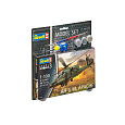 Revell ModelSet vrtulník 64985 - AH-64A Apache (1:100)