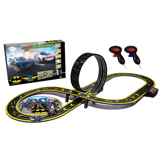 Scalextric Autodráha MICRO SCALEXTRIC G1155M - Batman vs Joker (Battery Powered) (1:64) Scalextric Autodráha MICRO SCALEXTRIC G1155M - Batman vs Joker (Battery Powered) (1:64)