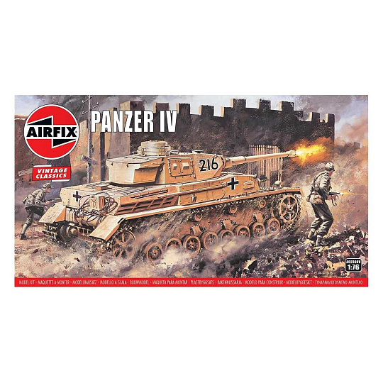 Airfix Classic Kit VINTAGE tank A02308V - Panzer IV (1:76)