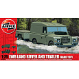 Airfix Classic Kit military A02324 - LWB Land Rover (Hard Top) and Trailer (1:76)