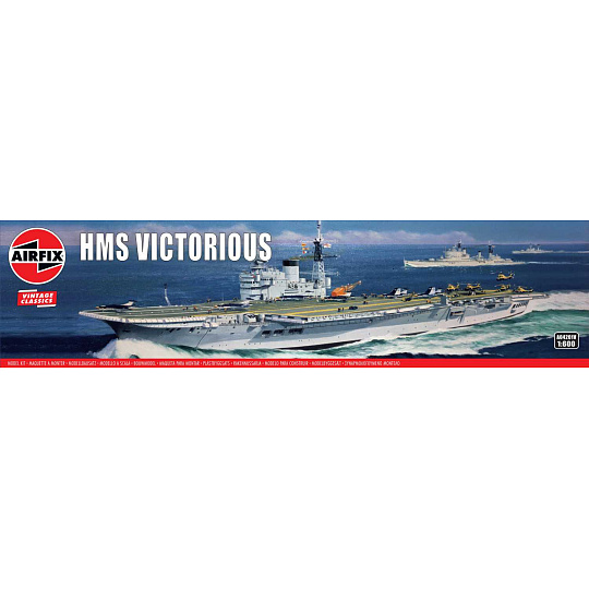 Airfix Classic Kit VINTAGE loď A04201V - HMS Victorious (1:600)