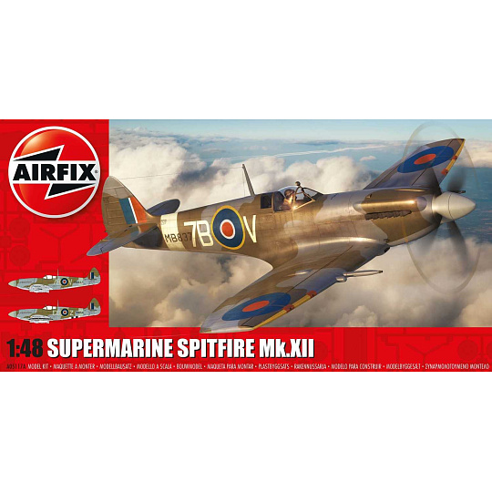 Airfix Classic Kit letadlo A05117A - Supermarine Spitfire Mk.XII (1:48) Airfix Classic Kit letadlo A05117A - Supermarine Spitfire Mk.XII (1:48)