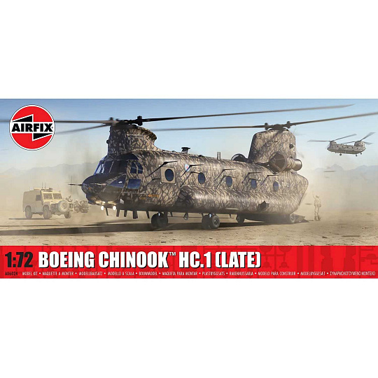 Airfix Classic Kit vrtulník A06024 - Boeing Chinook HC.1 (Late) (1:72) Airfix Classic Kit vrtulník A06024 - Boeing Chinook HC.1 (Late) (1:72)