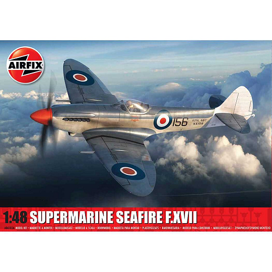 Airfix Classic Kit letadlo A06102A - Supermarine Seafire F.XVII (1:48) Airfix Classic Kit letadlo A06102A - Supermarine Seafire F.XVII (1:48)