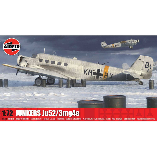 Classic Kit letadlo A08022 - Junkers Ju52/3mg4e (1:72)