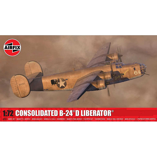 Airfix Classic Kit letadlo A09011 - Consolidated B-24D Liberator (1:72) Airfix Classic Kit letadlo A09011 - Consolidated B-24D Liberator (1:72)