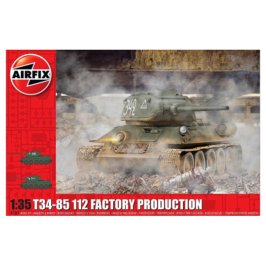 Airfix Classic Kit tank A1361 - T34/85 112 Factory Production (1:35) Airfix Classic Kit tank A1361 - T34/85 112 Factory Production (1:35)