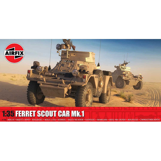 Airfix Classic Kit military A1386 - Ferret Scout Car Mk.1 (1:35)