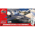 Airfix Gift Set letadlo A50190 - 'Then and Now' Spitfire Mk.Vc & F-35B Lightning II (1:72)