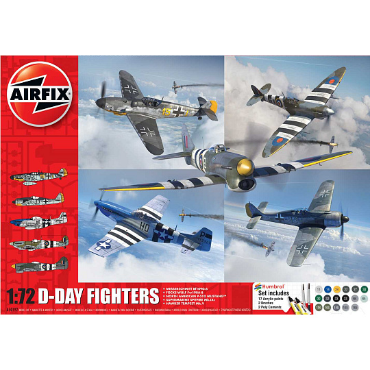 Airfix Gift Set letadla A50192 - D-Day Fighters (1:72)