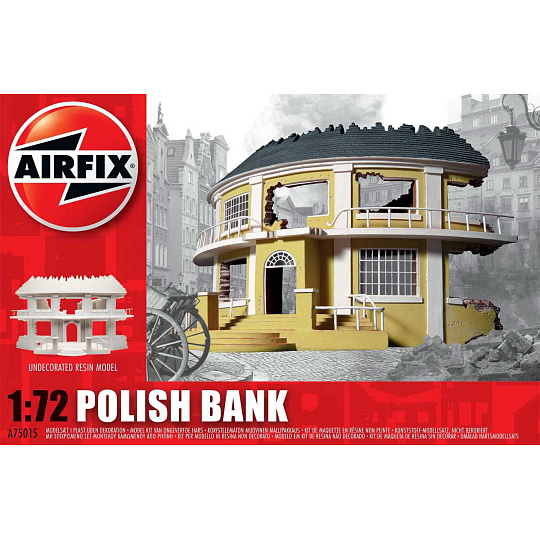 Airfix Classic Kit budova A75015 - Polish Bank (1:72)