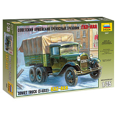 Zvezda Model Kit military 3547 - GAZ-AAA Soviet Truck (3-axle) (1:35)