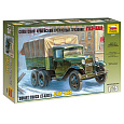 Zvezda Model Kit military 3547 - GAZ-AAA Soviet Truck (3-axle) (1:35)