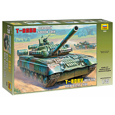 Zvezda Model Kit tank 3592 - Russian Main Battle Tank T-80BV (1:35)