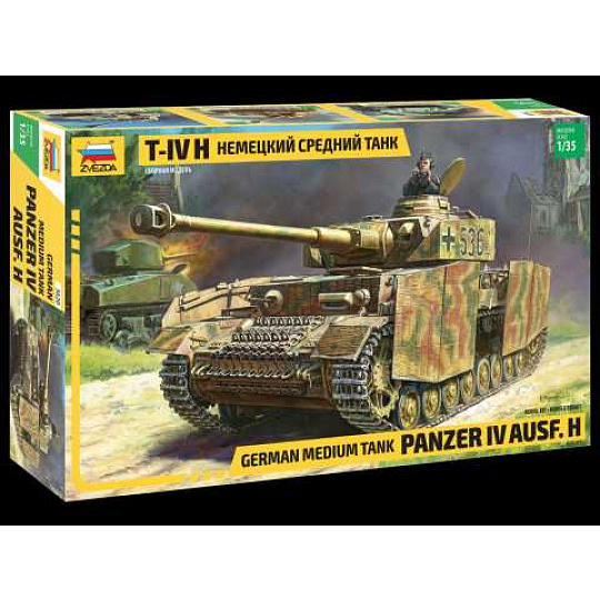 Zvezda Model Kit tank 3620 - Panzer IV Ausf.H German Medium Tank (1:35) Zvezda Model Kit tank 3620 - Panzer IV Ausf.H German Medium Tank (1:35)