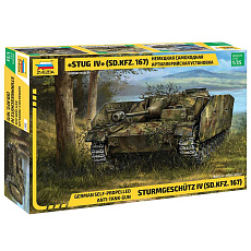 Zvezda Model kit tank 3661 - Sturmgeschuetz IV (1:35) Zvezda Model kit tank 3661 - Sturmgeschuetz IV (1:35)