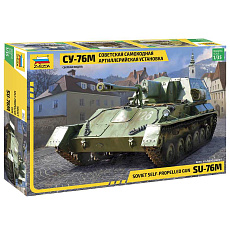 Zvezda Model kit military 3662 - Su-76 Soviet self propelled gun (1:35) Zvezda Model kit military 3662 - Su-76 Soviet self propelled gun (1:35)