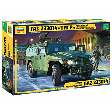 Zvezda Model Kit military 3668 - Russian Armored Vehicle GAZ "Tiger" (1:35) Zvezda Model Kit military 3668 - Russian Armored Vehicle GAZ "Tiger" (1:35)