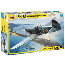 Zvezda Model Kit letadlo 4815 - YAK-9 Soviet fighter (1:48) Zvezda Model Kit letadlo 4815 - YAK-9 Soviet fighter (1:48)